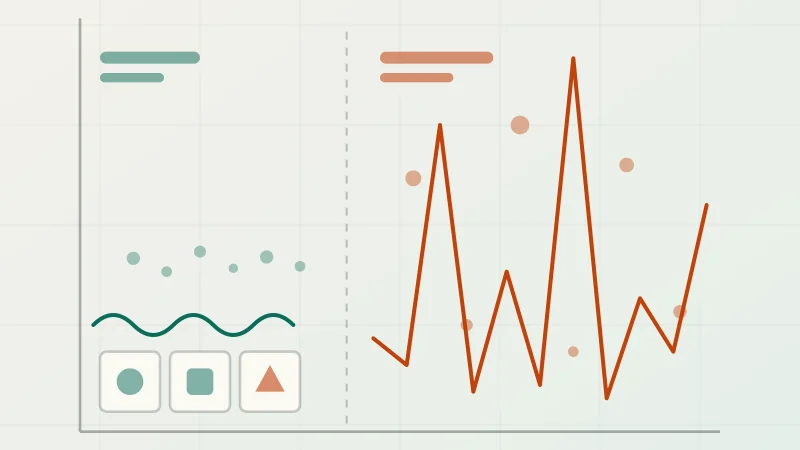 Slot volatility and mathematical variance statistical distribution chart